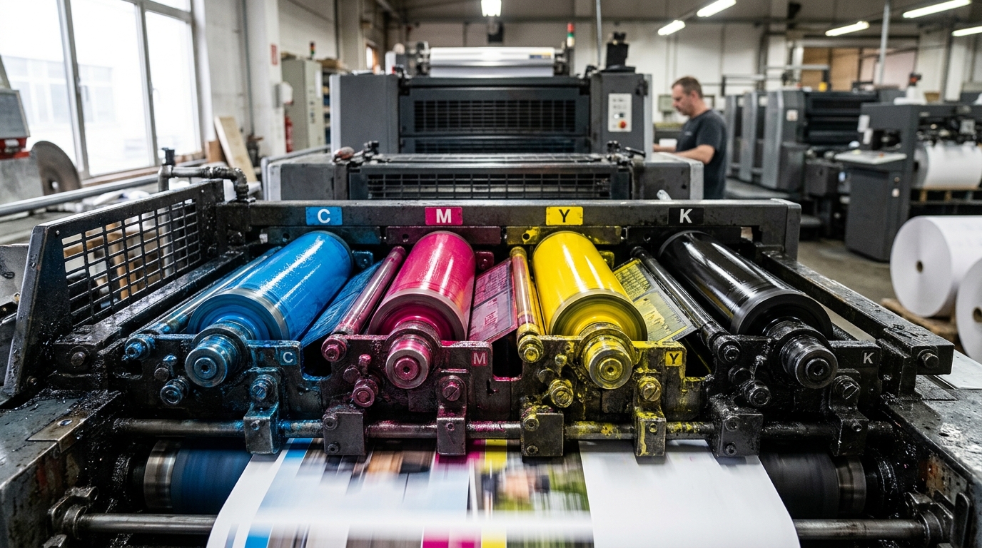 CMYK 색상 설명 이미지