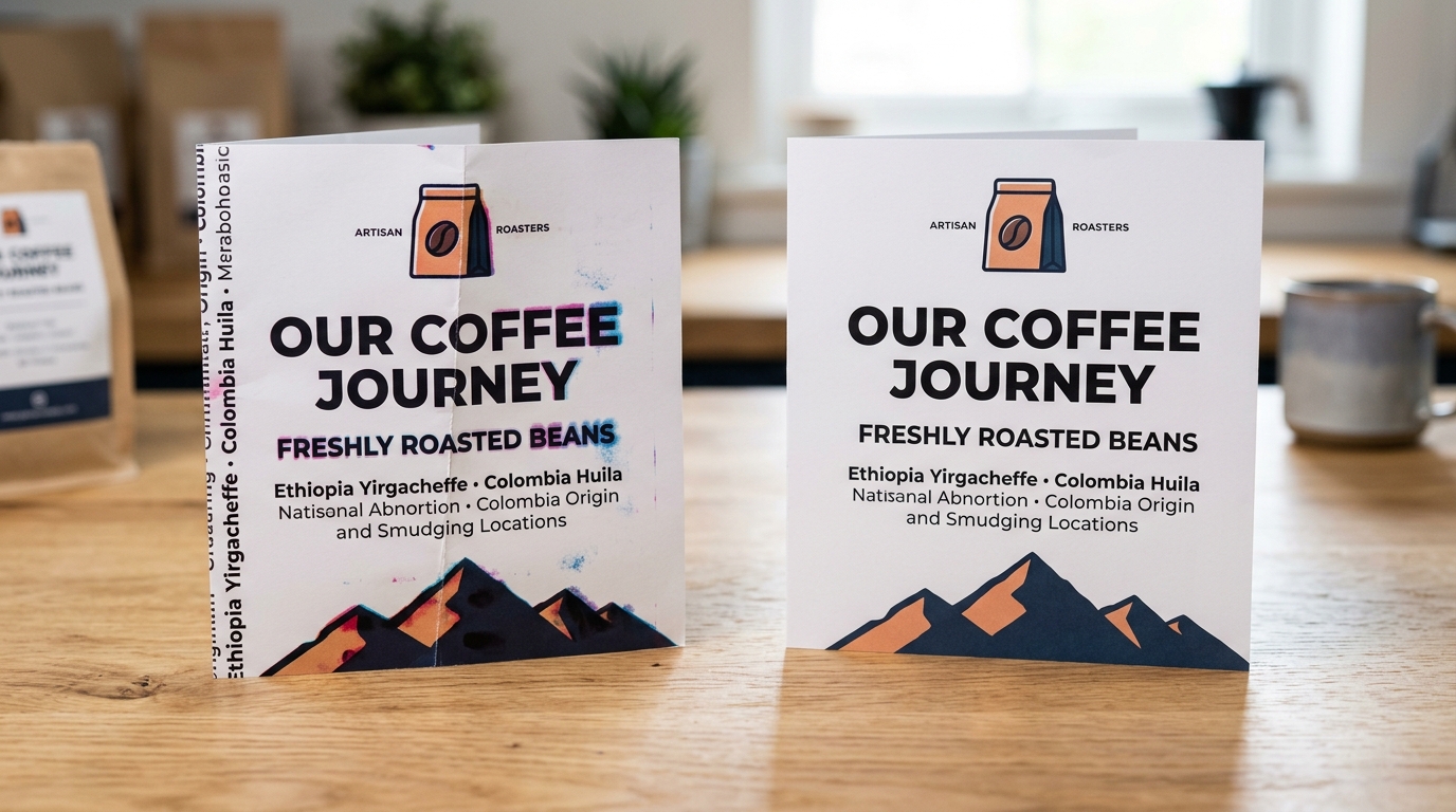 리플렛 디자인 이미지