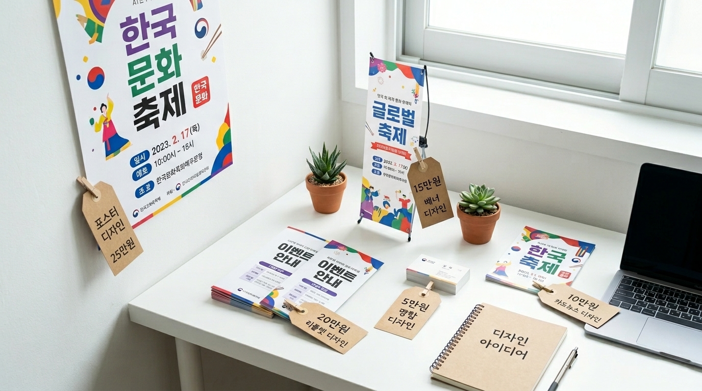 디자인 서비스 가격 관련 이미지