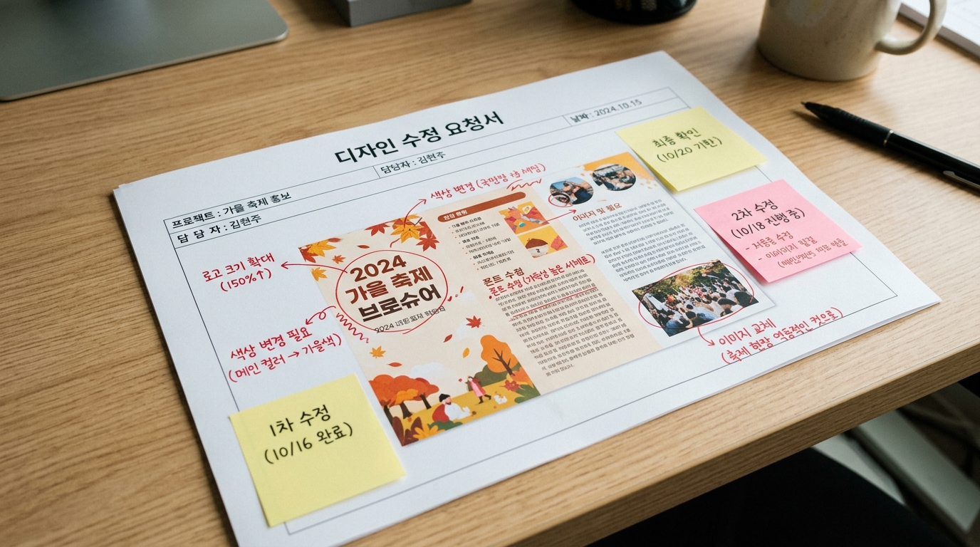 디자인 작업 발주 방법 관련 이미지