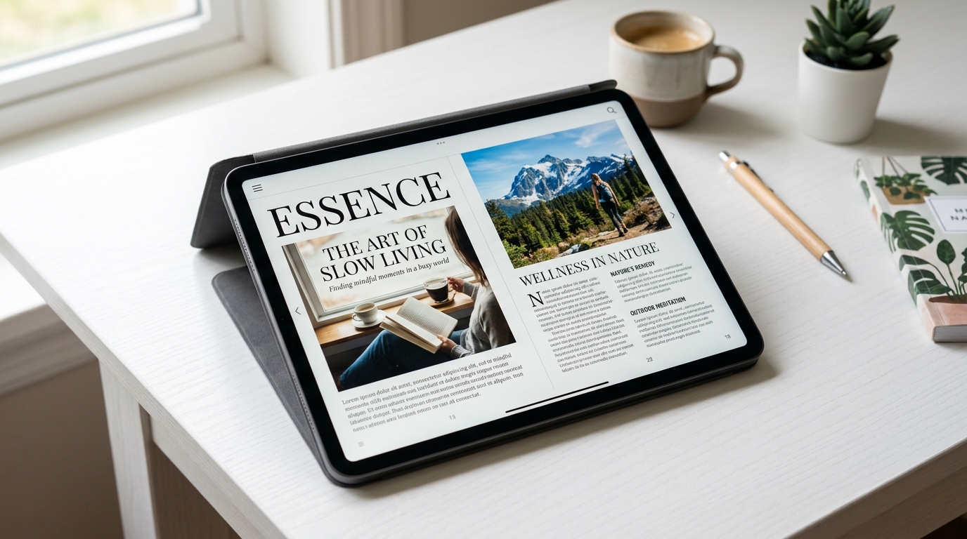 웹진 디자인 관련 이미지